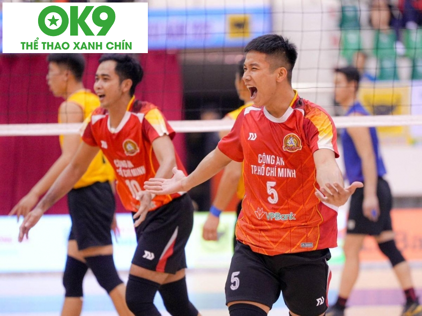 Nguyễn Văn Quốc Duy trong màu áo Công an TPHCM (Ảnh: Vietcontent)